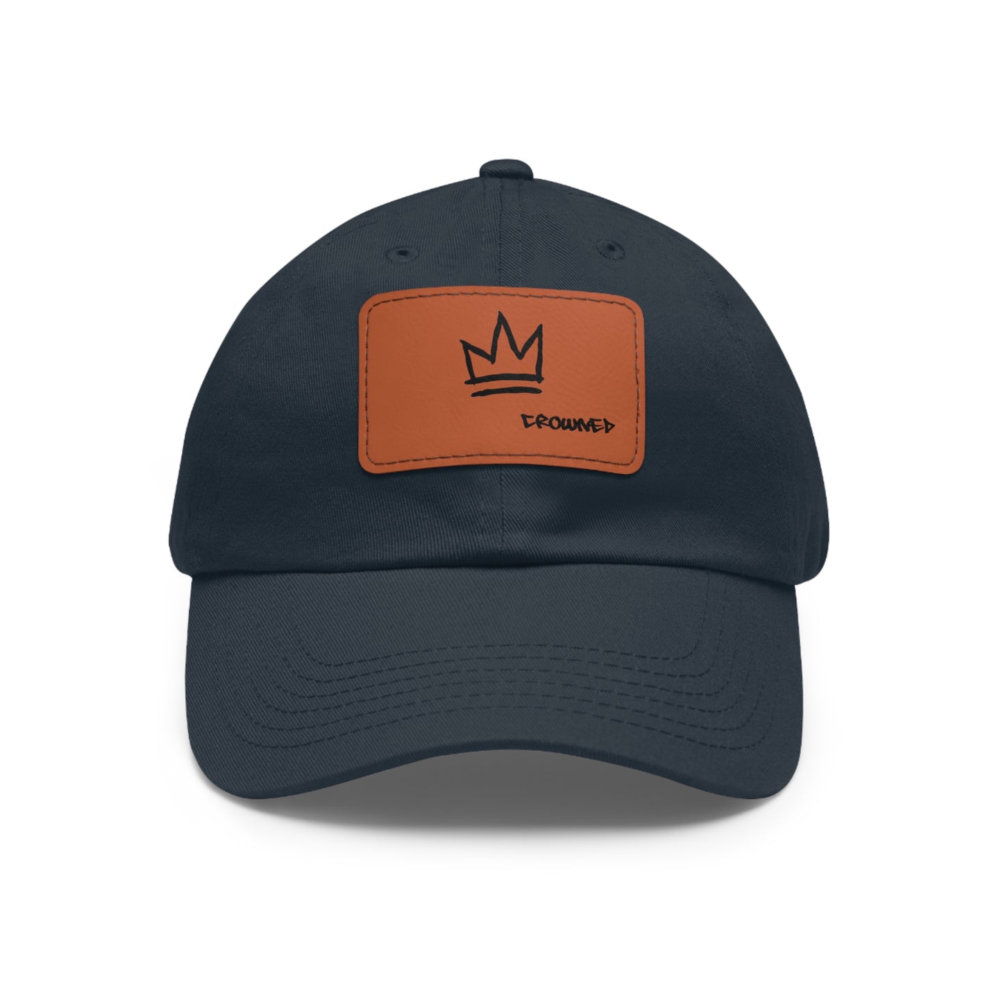 Crowned Square Patch Hat