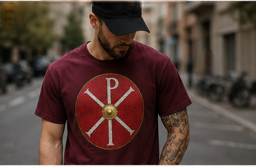 Chi-Rho Shield Tee