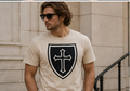 Cross shield Tee